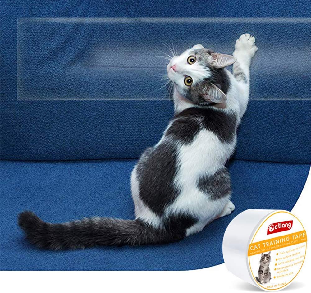 Amazon Todu テープ式猫用保護フィルム ペット壁保護シート 半透明 はがせる粘着タイプ 犬用 猫用 保護シート 爪とぎ対策 猫 しつけ用品 L Todu しつけ用品 通販