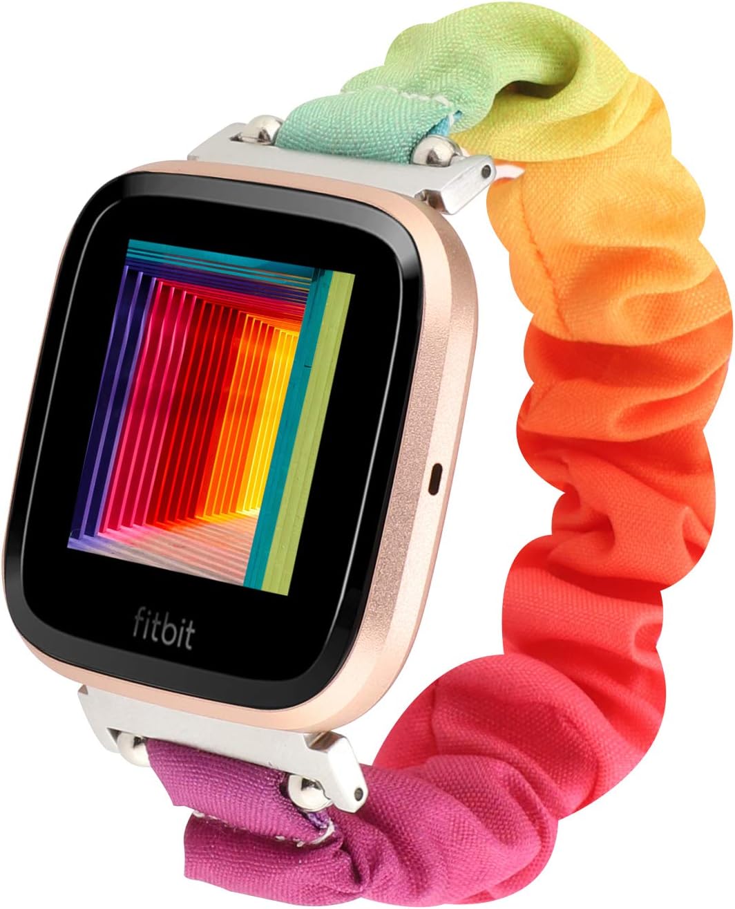 fitbit versa stretchy band