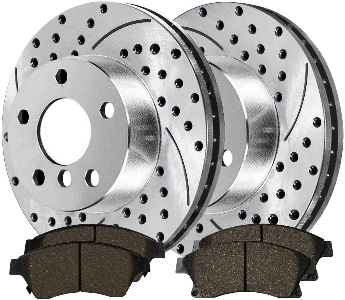 AutoShack BRKPKG004293 Pair of 2 Front Driver and Passenger