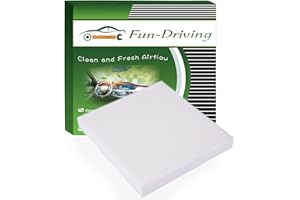 White FD285 Cabin Air Filter for Camry,Corolla,Corolla,Highlander,Prius,RAV4,Tundra,4Runner,Avalon,Replacement for CF10285,CP