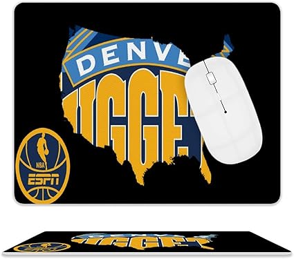 Amazon 革製マウスパッド Denver Nuggets デンバーナゲットマウスパッド ゲーミングマウスパッド 大型ゲーム専用裏面滑り止め 高級感 おしゃれ 防水 耐久性が良い 滑り止めゴム底 ゲーミングなど適用 マウスパッド 通販
