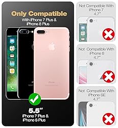 Dexnor iPhone 8 Plus Case, iPhone 7 Plus