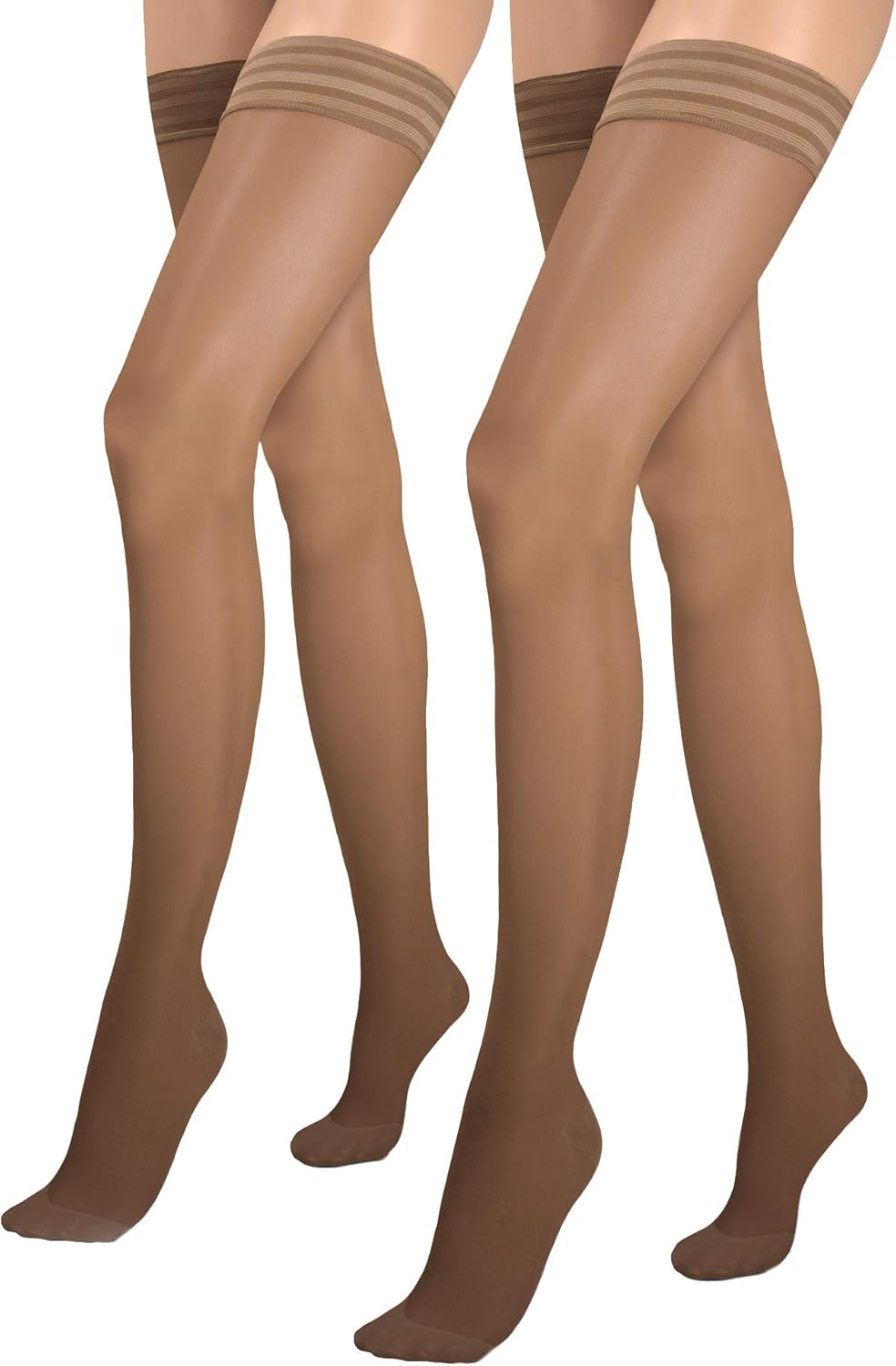 Calze Autoreggenti Relaxsan Basic 870A - Compressione 18-22 MmHg, Punta Aperta, Made In Italy - Foto 6