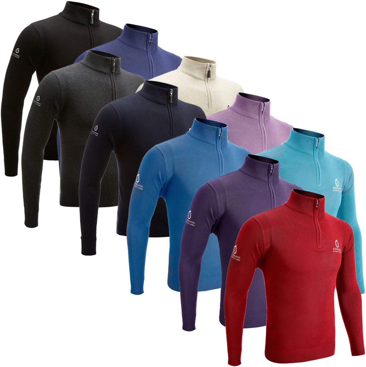 Sunderland 1/4 Zip Golf Sweater