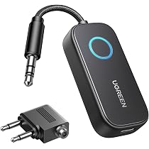 UGREEN 2 in 1 Bluetooth 5.2 Transmitter and Receiver for Car TV