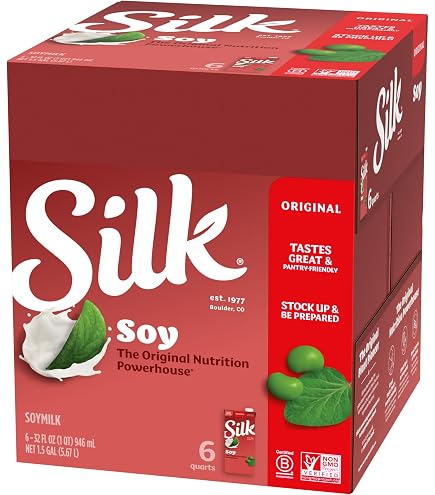 Amazon.com: Soy Milk 10z | 6 BOTTLES DRINK : Grocery & Gourmet Food