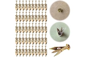 XIEJY Self-Drilling Anchors Screws, 2024 New Zinc Plated Steel Self-Drilling Anchors Self-Drilling Drywall Anchors with Screws, Wall Anchors Easy Application for TV Bike Cabinet (50, 12 mm x 30 mm)