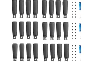 YETEETH 24pcs Propellers for DJI Flip Drone, Low Noise Quick-Release Blades, Durable & Lightweight Prop Replacement Light Props Includes Screws & Screwdrivers for Easy Installation Light Props for DJI Flip