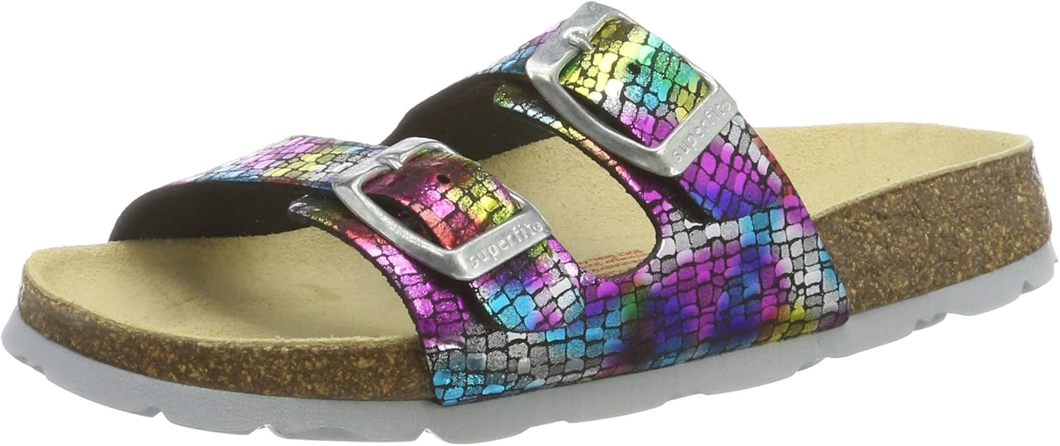 Superfit Mädchen Fussbettpantoffel_5-00119-90 Pantoffeln, Violett (Lila ...