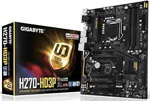 Gigabyte Ga H270 Hd3p Lga1151 Intel H270 2 Way Crossfire Hdmi Dvi D Usb3 1 Type C M 2 Atx Ddr4 Motherboard Computers Accessories Amazon Com