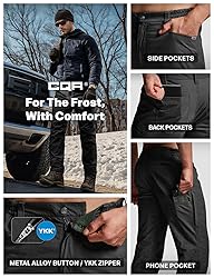 CQR Men's Winter Fleece Lined