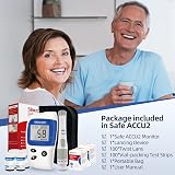 Sinocare Safe Accu2 Blood Glucose Monitor Kit 100 Strips UK mmol/L view 7