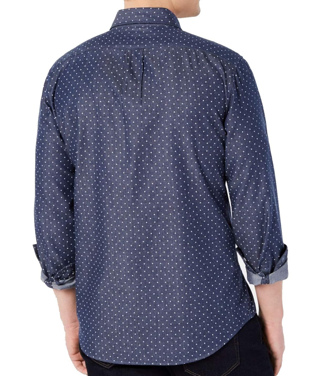michael kors polka dot shirt