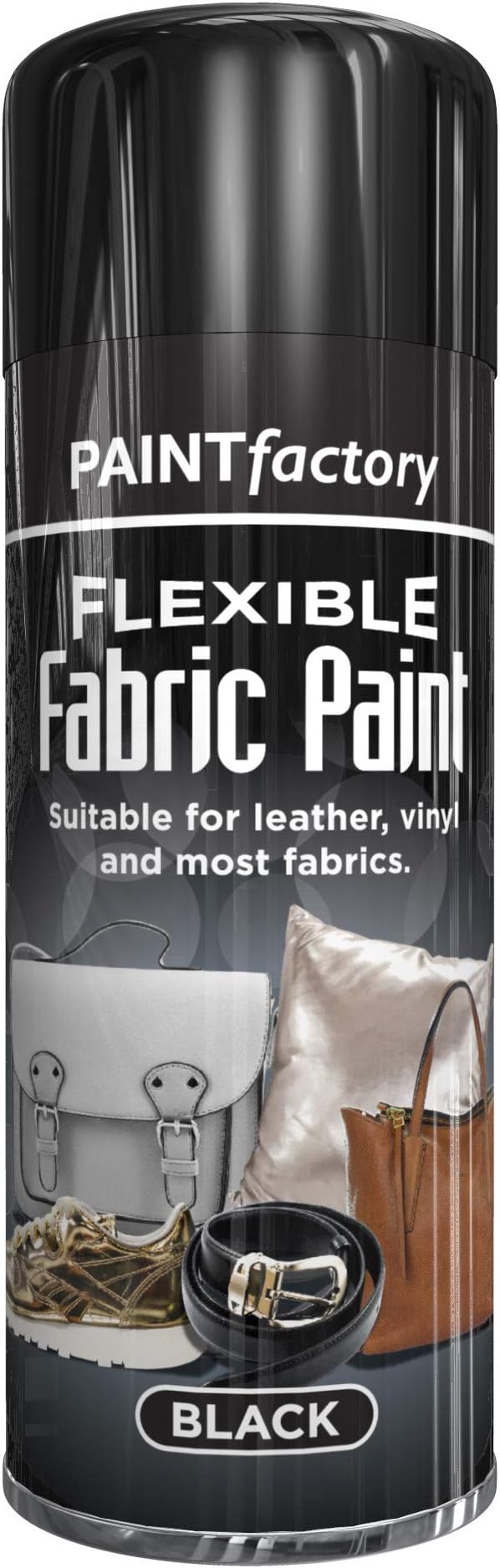 Paint Factory Fabric and Vinyl Paint Black 200 ml