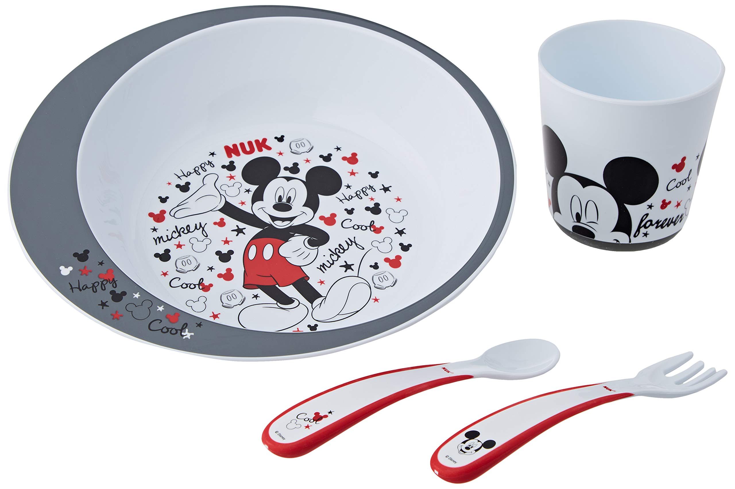 NUK Disney Mickey Mouse Learning Set Gift Box BPA from 6 Months