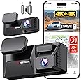 REDTIGER F77 4K+4K HDR Dash Cam Included Dual IMX678 Sensor with OBD Hardwire Kit