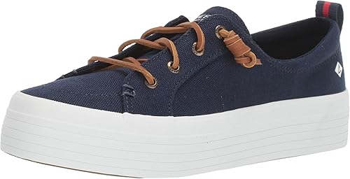 sperry canvas platform comfort sneakers