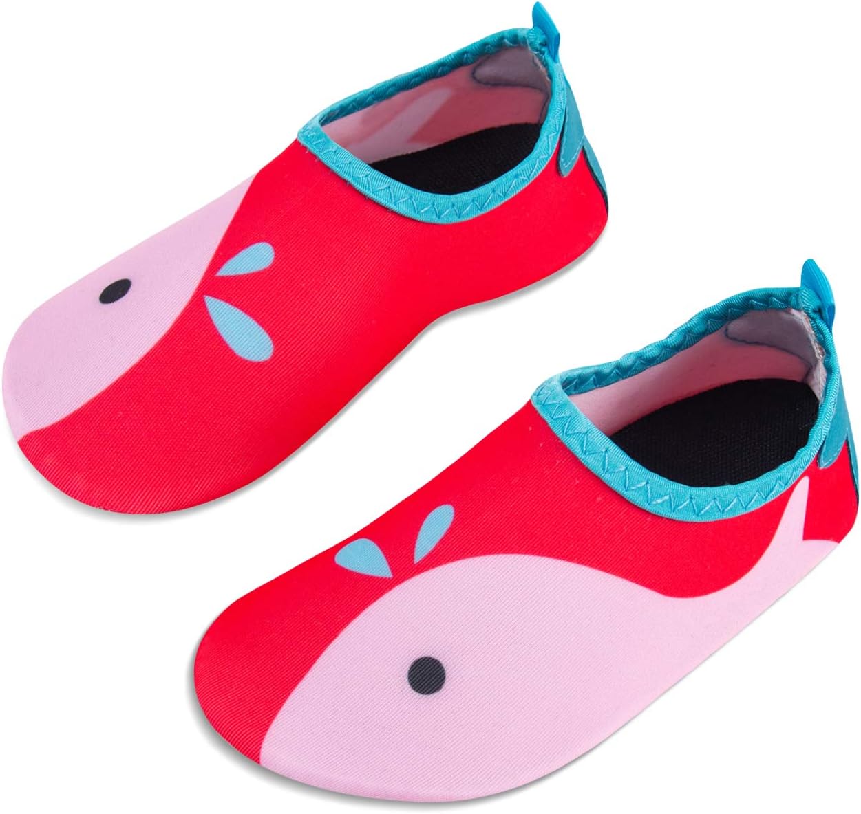 Mabove Kids Swim Water Shoes Non-Slip Quick Dry Barefoot Aqua Pool Socks Shoes for Boys & Girls Toddler