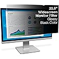 3M Privacy Filter for 23.8 in. Widescreen Monitor (PF238W9B),Black