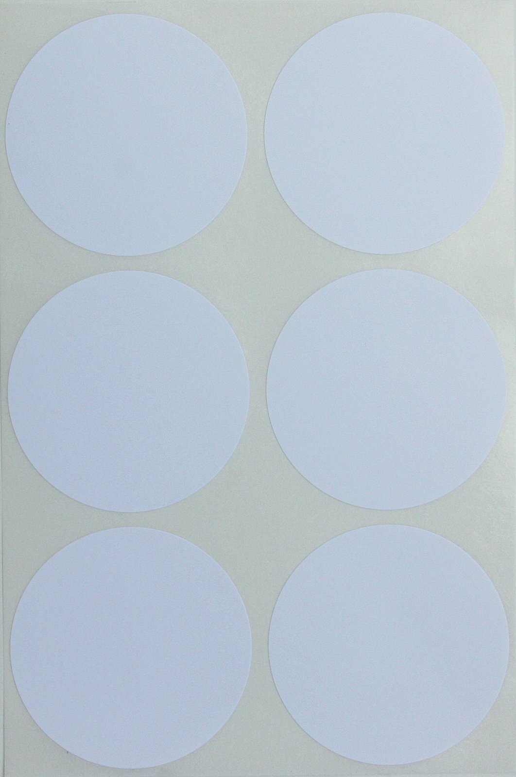 Round White Sticker Color Coding Labels 50mm (5cm) Writable Surface Sticky Label Dots - 180 Pack by Royal Green
