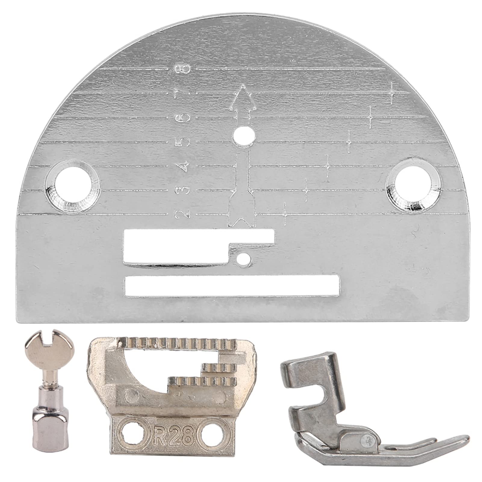 Metal Needle Plate, Needle Throat Plate Heavy Duty Needle Throat Plate Sewing Machine Accessories for Domestic Sewing Machine