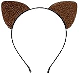 Bonnie Z. Leonardo Brown Ears Headband Cat Ears