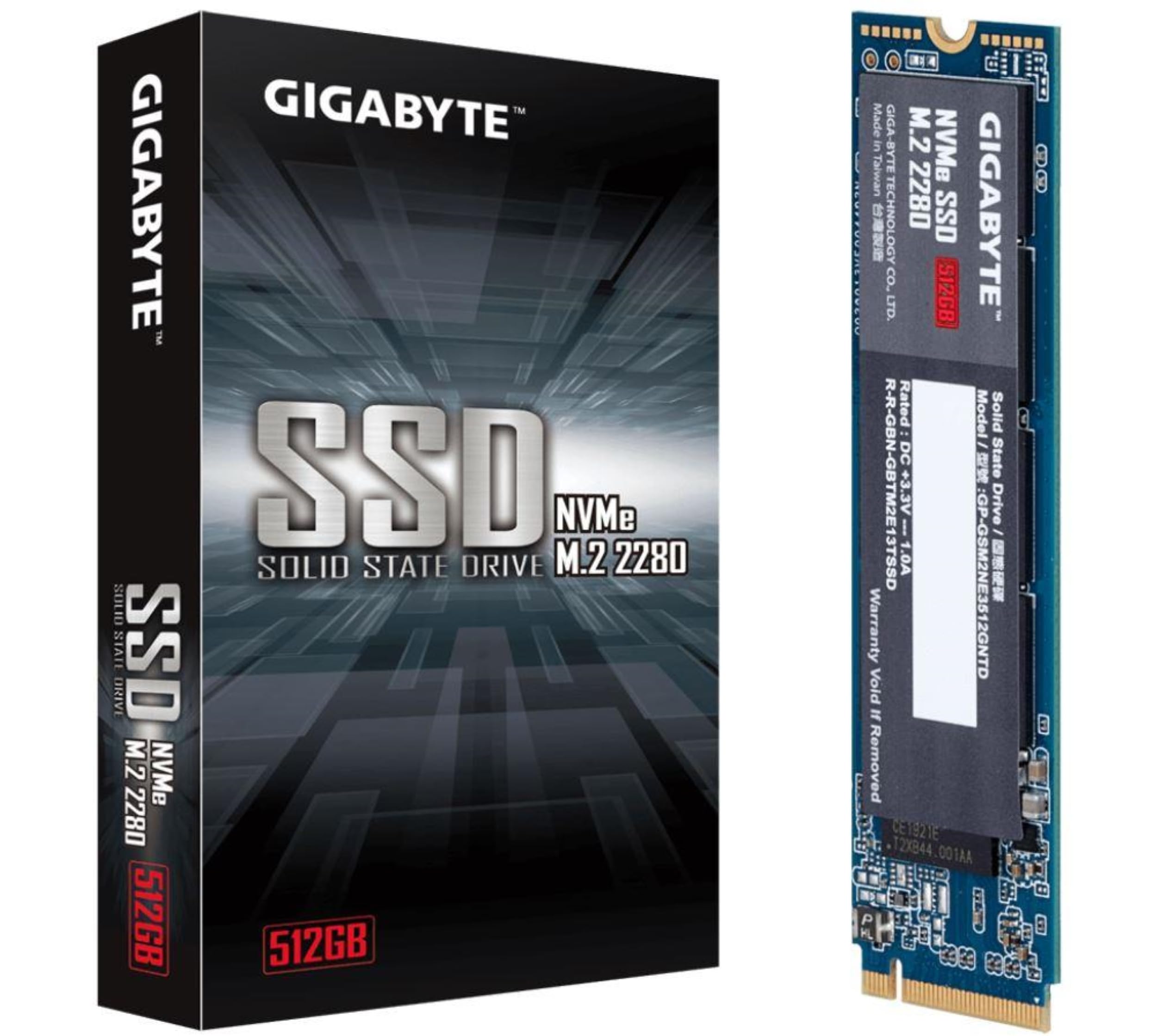 Gigabyte NVMe 512GB M.2 Solid State Drive GP-GSM2NE3512GNTD