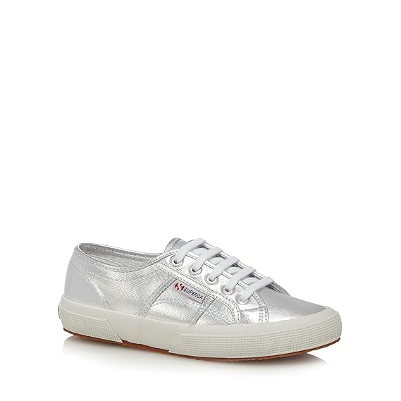 womens silver trainers