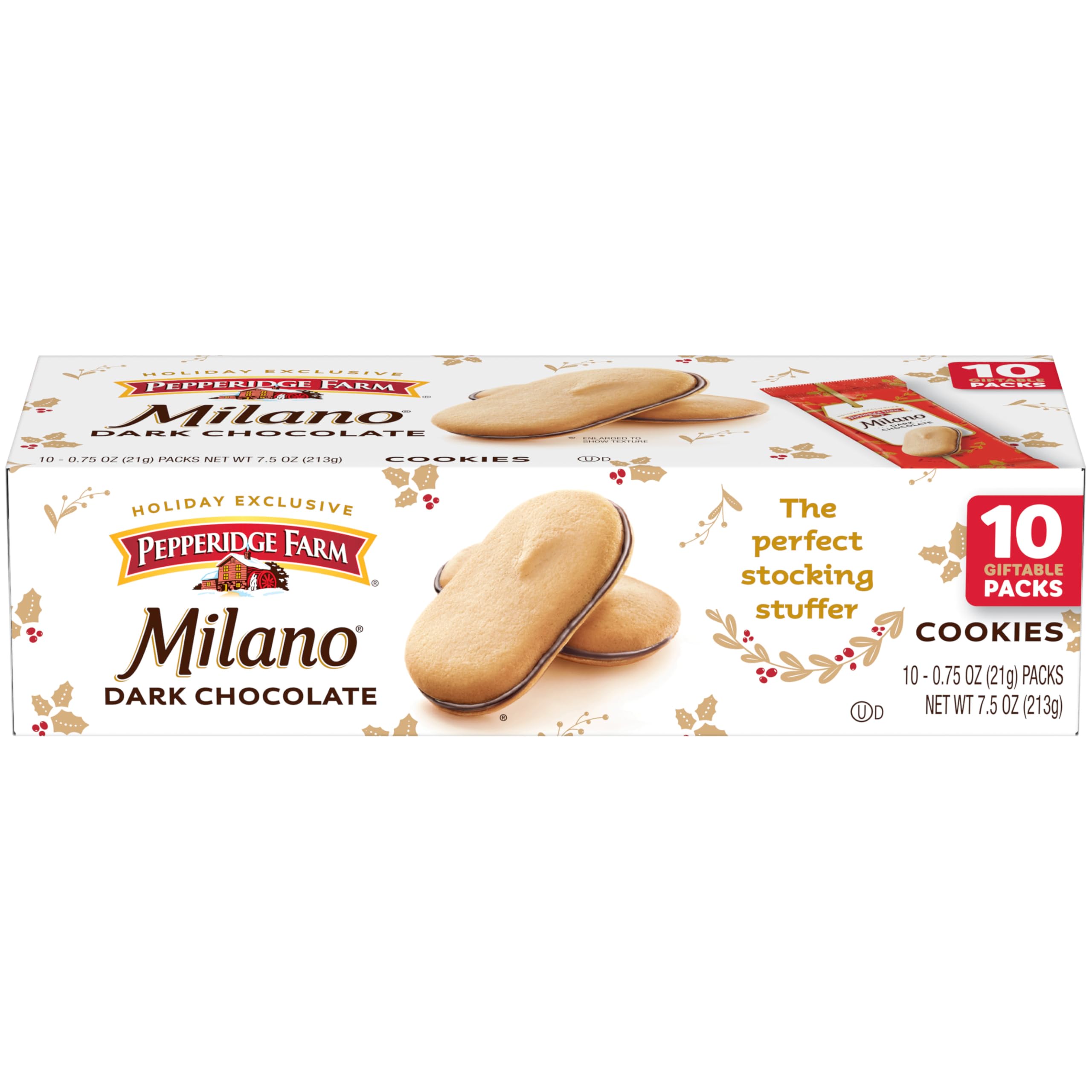 Photo 1 of **2 PAK **Pepperidge Farm Milano Cookies, Dark Chocolate, 10 Packs, 2 Cookies per Pack