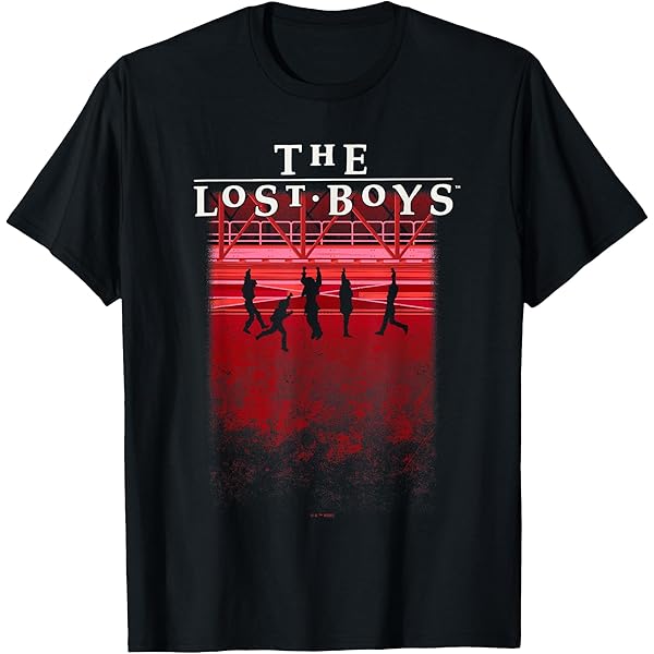 T-Shirt The Lost Boys 'Poster' Officiel - Couleur Noir - Taille Référence LOB00775TSB - Neuf Avec étiquettes