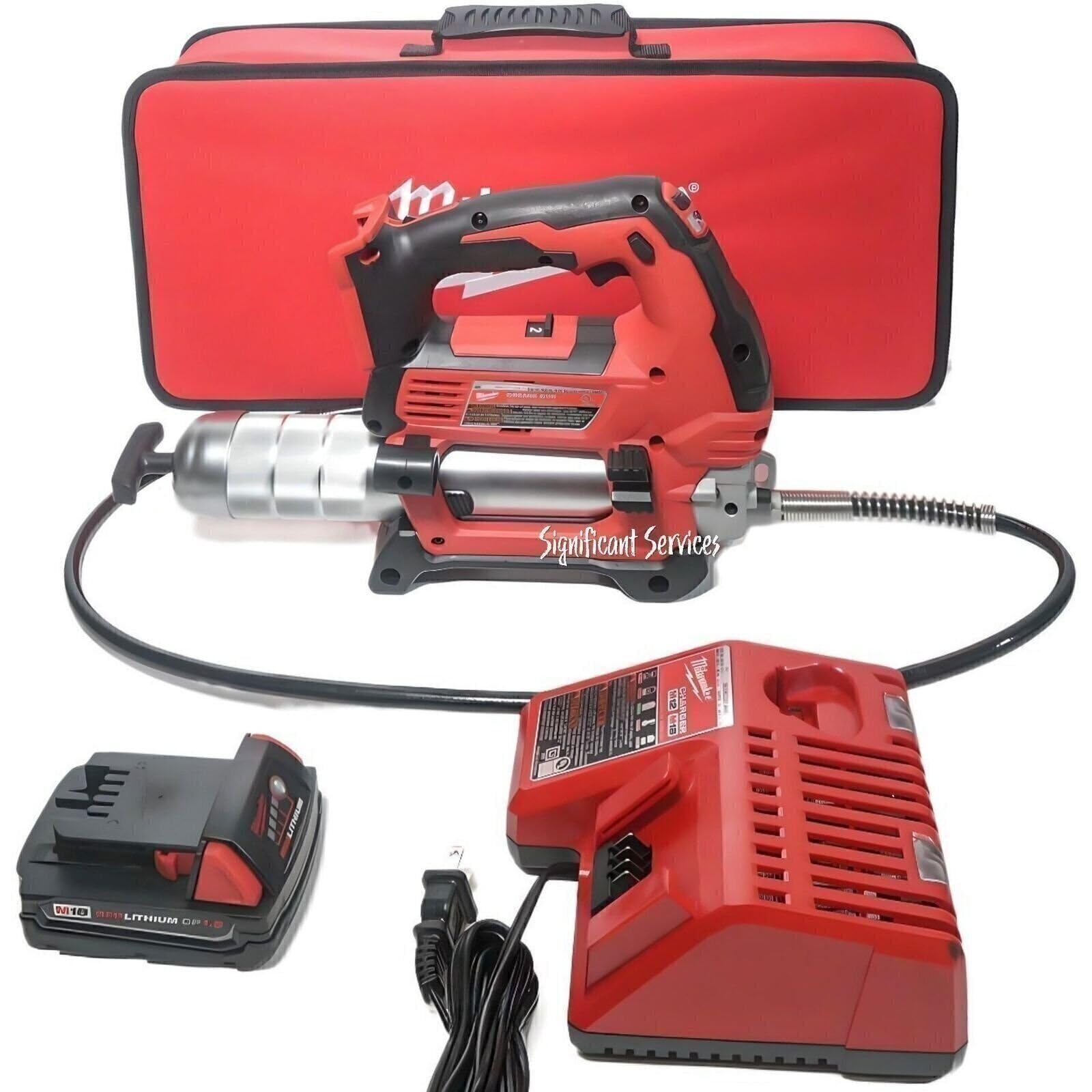 Kit de pistola engrasadora inalámbrica de 2 velocidades M18 - No. 2646-21CT