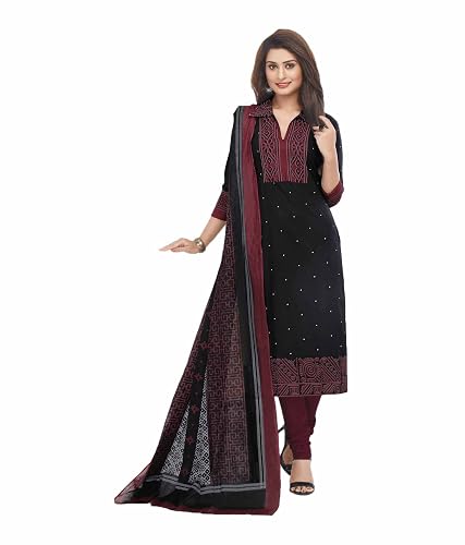 miraan cotton dress materials Miraan Unstitched Cotton Dress Material for Women