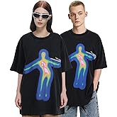 Aelfric Eden Graphic Washed T-Shirts for Men Oversized Short Sleeve Tee Unisex Casual Streetwear Tops