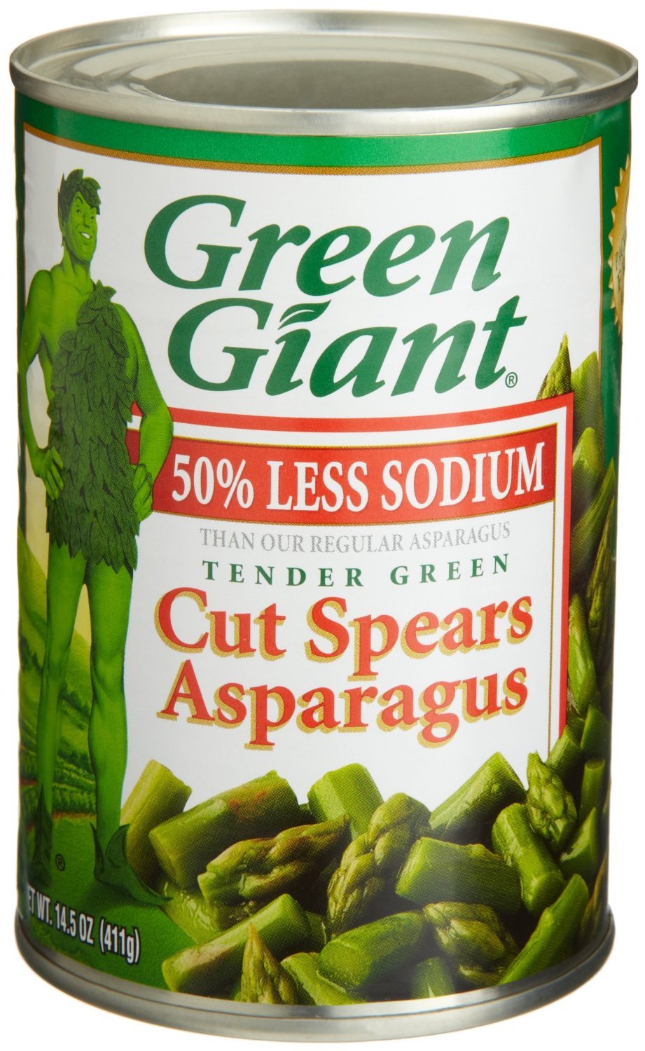 Green Giant Cut Asparagus Spears 50 Less Sodium (Pack of
