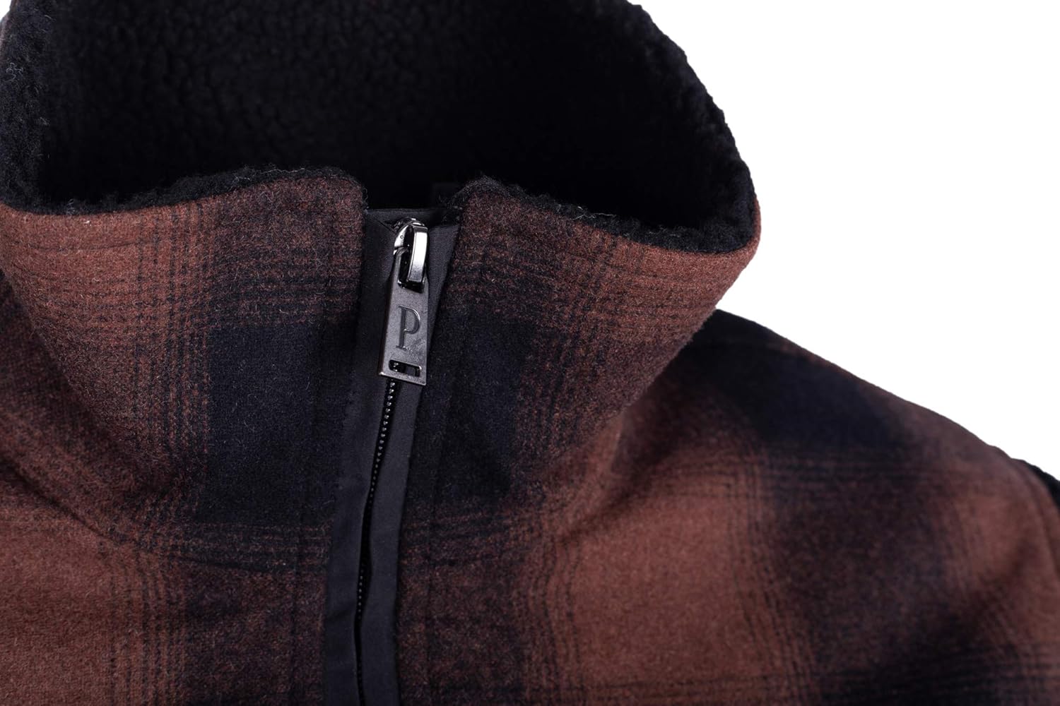 Pendleton Bozeman Hybrid Wool Sherpa Zip Waterproof Breathable Jacket at  Men’s Clothing store