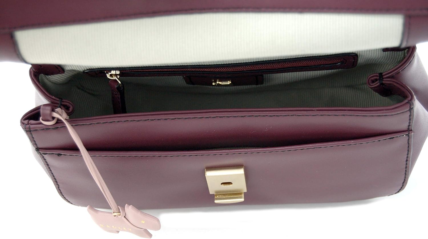 parkhurst medium flapover cross body bag