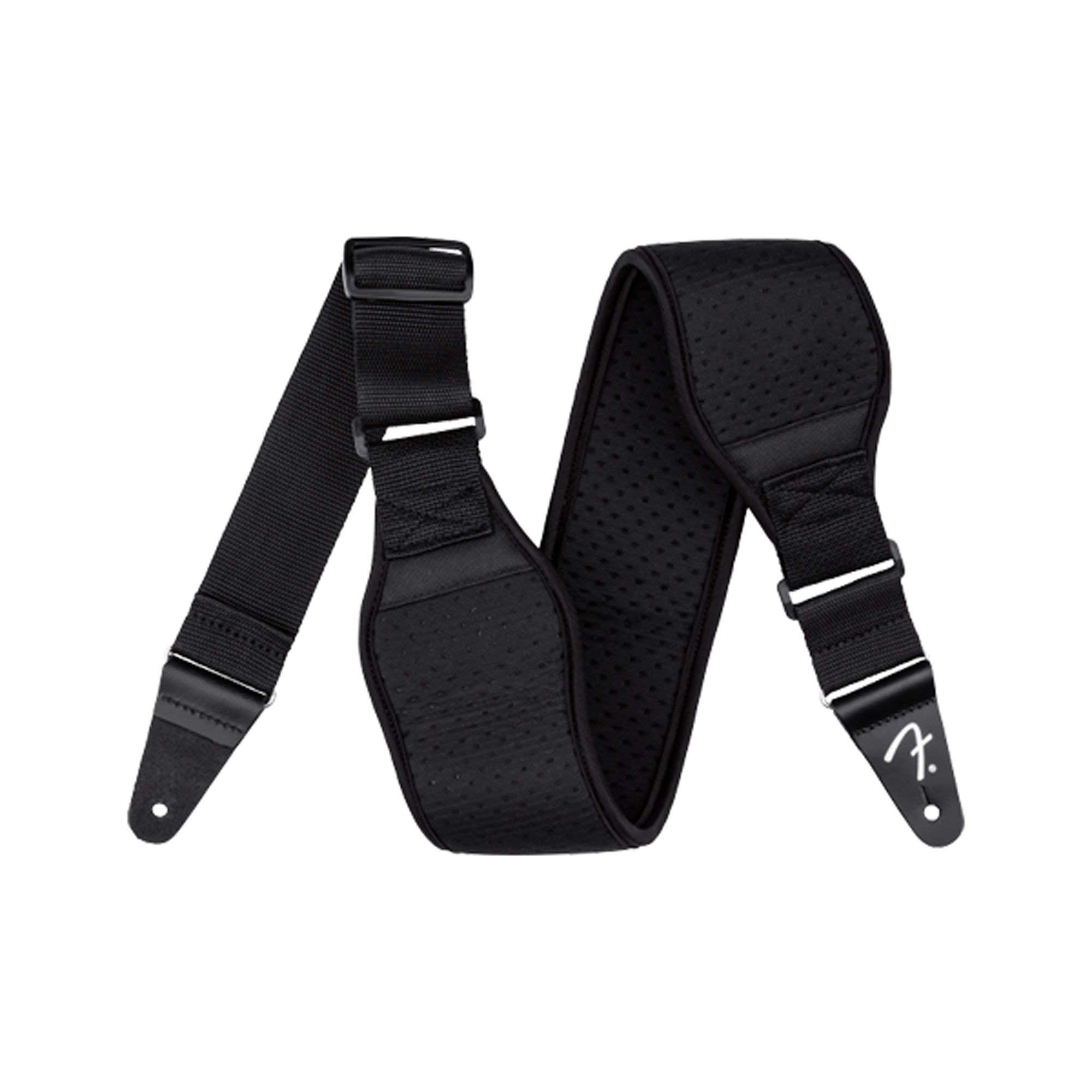 Fender© "Swell™ Neoprene Strap - 3" Wide - Color: Black