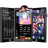 192GB 4.7" Touch Screen(1280P) Mp3 Player with Bluetooth and WiFi, Android 13 Music Player with Spotify,Pandora,Amazon Music,Bluetooth Mp3 Player with Camera,Mp3 & Mp4 Players for Kids