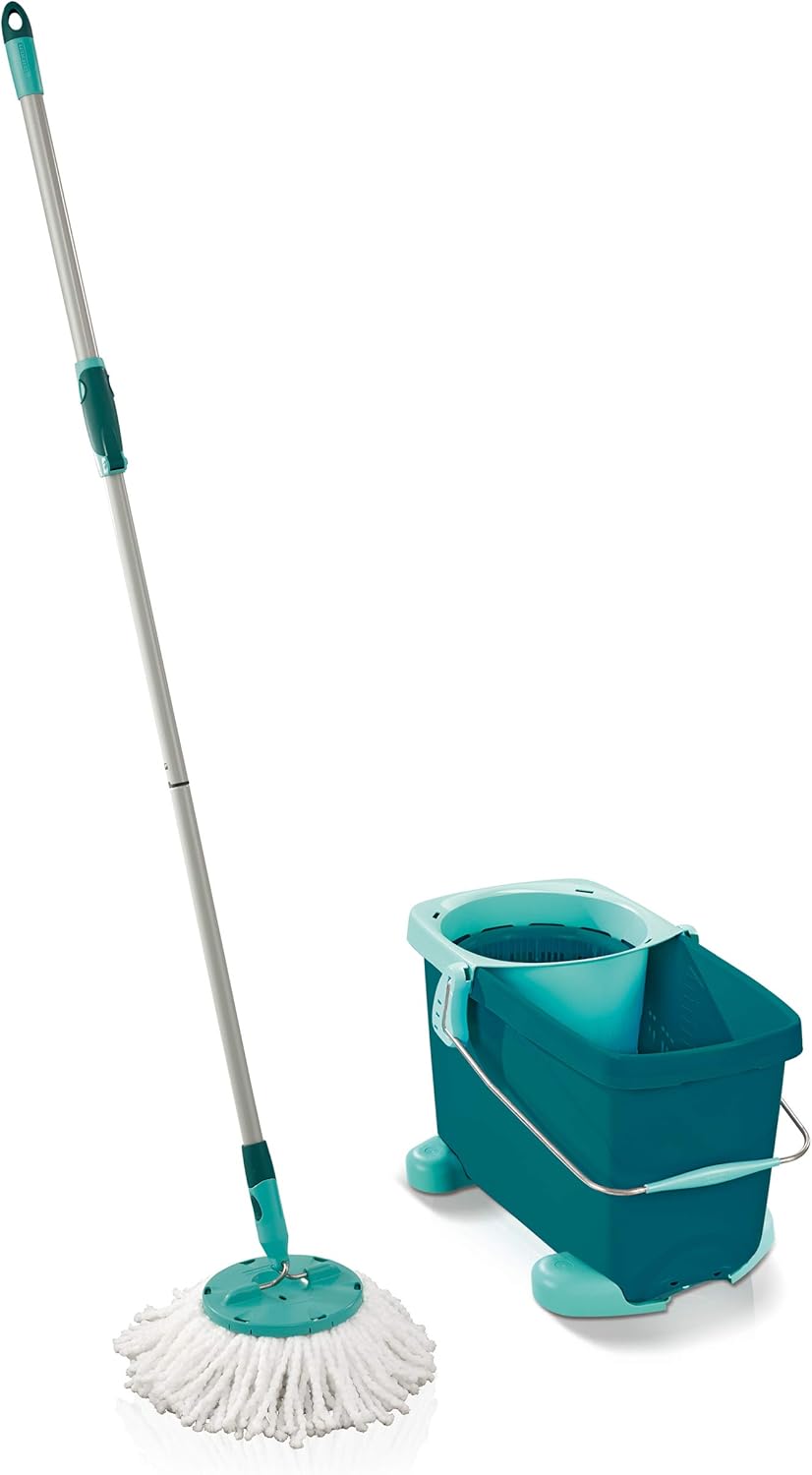 mop con secchio che gira