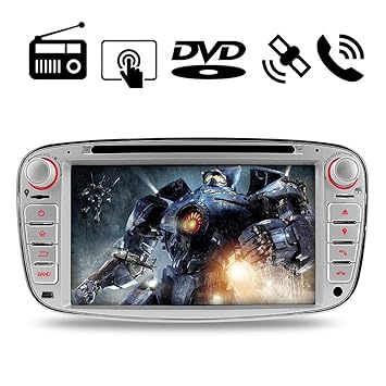 A-SURE 7 ' Doppel 2 Din Autoradio Navi DVD GPS Bluetooth FM Radio RDS Mirrorlink Für Ford Mondeo Focus C-MAX / S-MAX Galaxy K