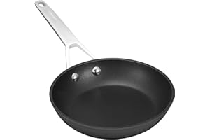 MSMK Small Egg Frying Pan, 7 inch Induction Non Stick Skillet Pan Grey, Oven Safe to 700℉ Cooking Pan Suitable for All Stoves