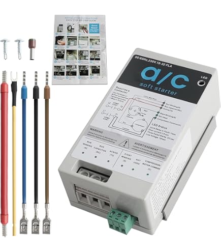 Amazon.com: HEXEH 220V Single-Phase Intelligent Motor Soft Starter
