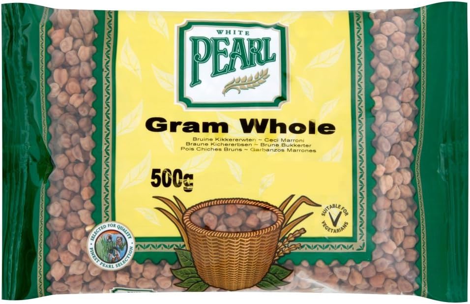 White Pearl Gram Whole - Pack of 10 x 500g