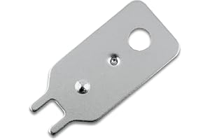 KNUPP CO. Dispenser Key Replacement for Rubbermaid Compatible with Flex, AutoFoam, AutoClean, AutoFlush Dispensers Key 3486595 – Durable Metal Lock Plate Key for Manual and Touch-Free Systems - 1 Pack