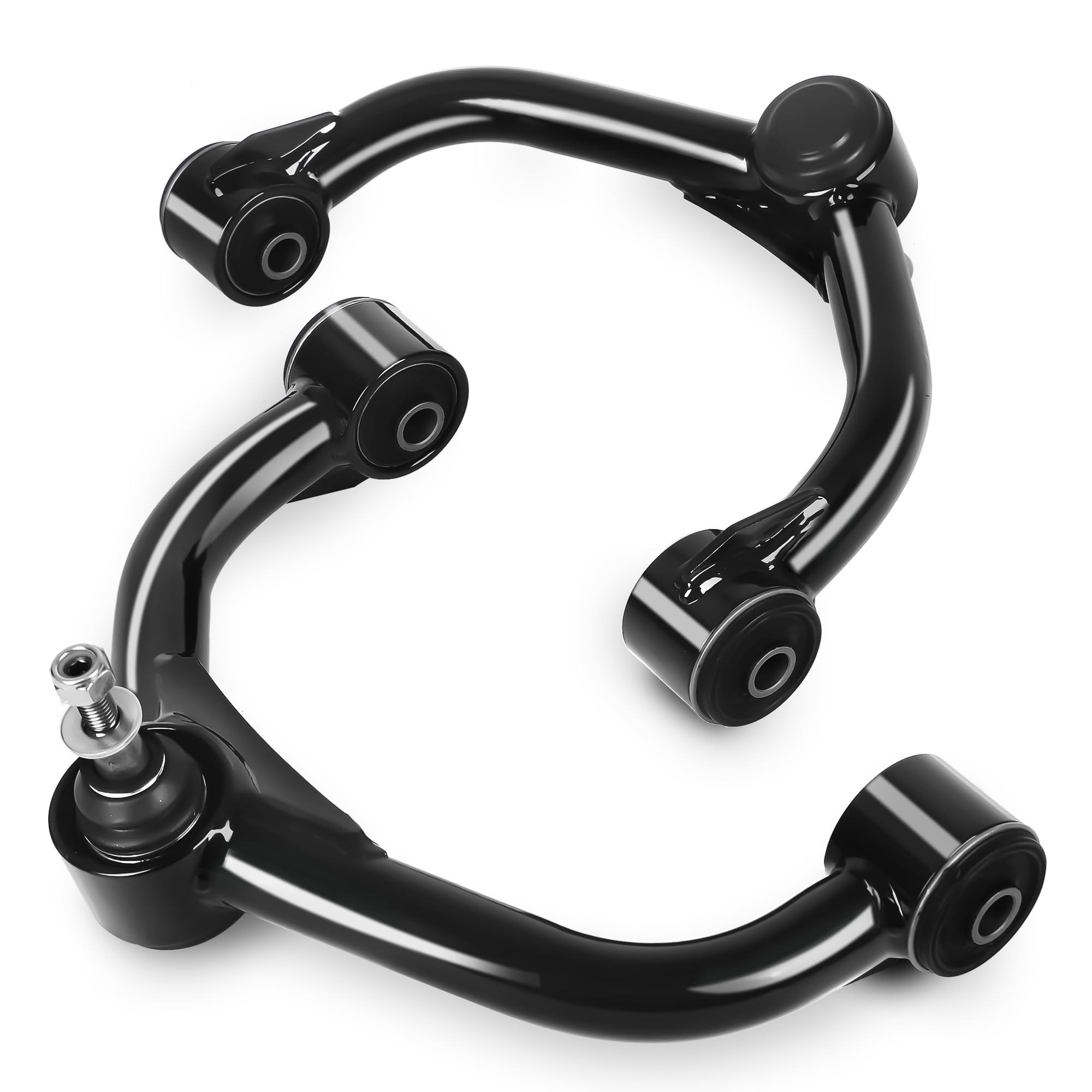 Photo 1 of 2-4" Front Upper Control Arms For 2011-2019 Silverado Sierra 2500HD 3500HD with Ball Joint, 2PCS Adaption 2-4" Lift Suspension Kit Adjustable Control Arm, Replacement OEM Factory Suspension Arms