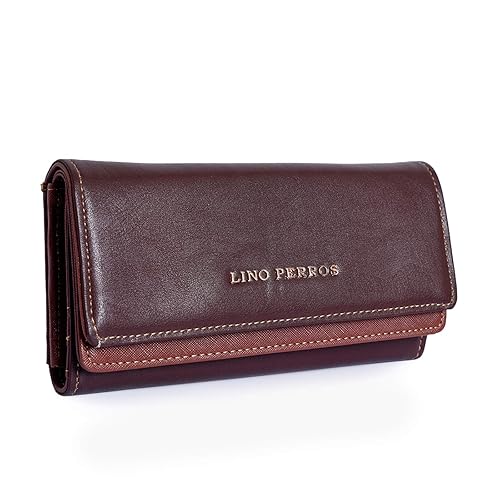 Lino Perros Womens Wallet (Brown)