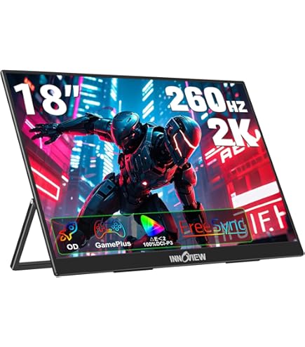 UPERFECT モバイルモニター 18インチ 2K 144Hz Amazon.com: UPERFECT 18