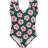 Portakal One Piece Swimsuit for Girls Cute Swimwear Bathing Suit Swimwear for 3-12 Years