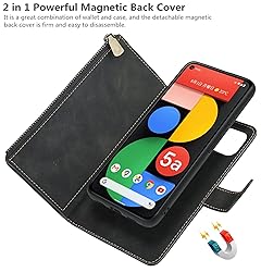 iCoverCase for Google Pixel 5a 5G Wallet Case with