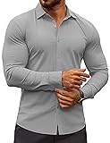 COOFANDY Men's Long Sleeve Shirts Casual Stylish